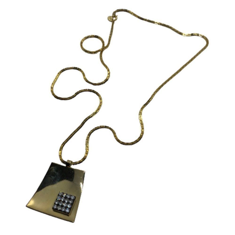 Vintage Celebrity NY Gold Tone Necklace